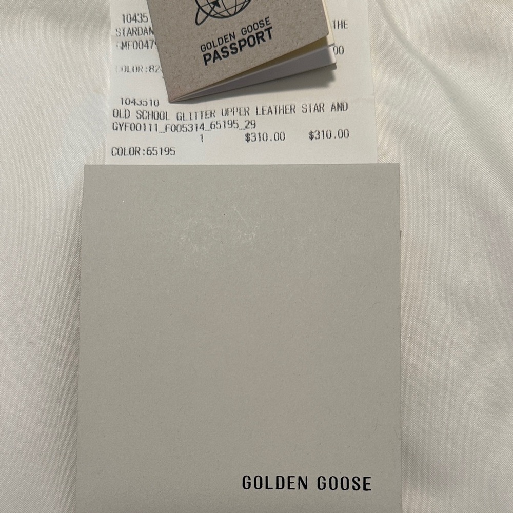 Golden Goose Kids Glitter Velcro Sneakers in Silver - Picture 9 of 11